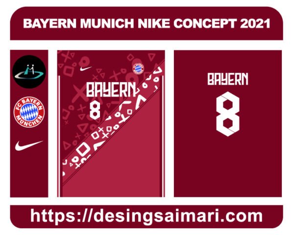 BAYERN MUNICH NIKE CONCEPT 2021 Desings Aimari