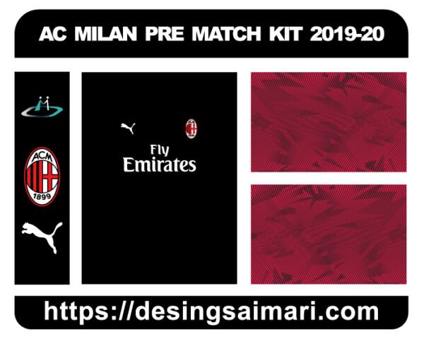 AC MILAN PRE MATCH KIT 2019 20 Desings Aimari