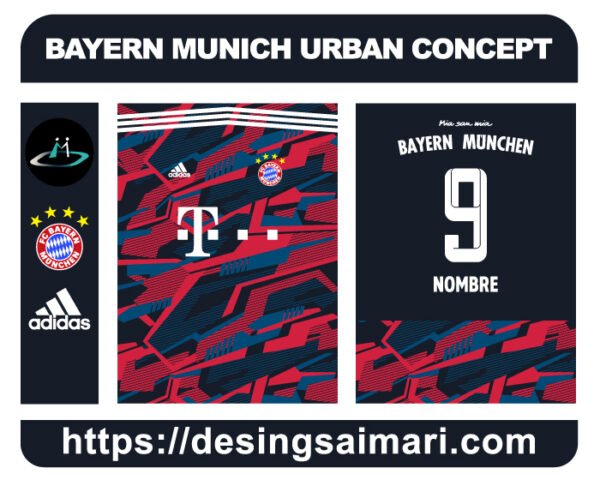 BAYERN MUNICH URBAN CONCEPT Desings Aimari