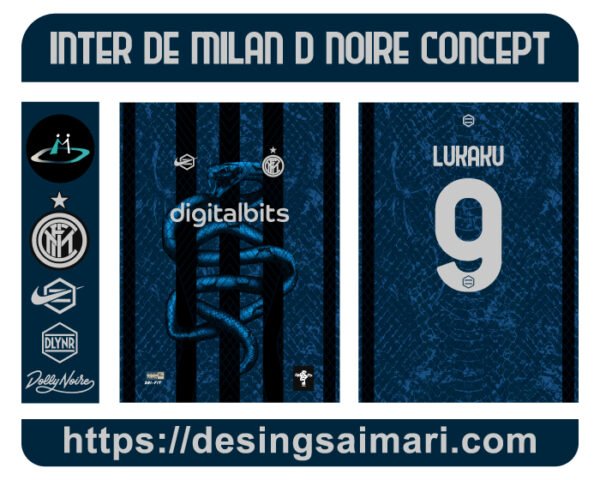 INTER DE MILAN D NOIRE CONCEPT Desings Aimari