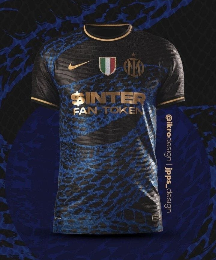 Vector Inter Milan Snake Kit Concept Desings Aimari