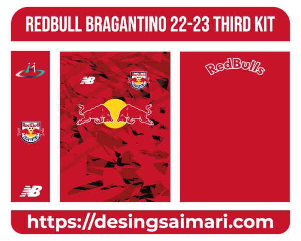 Red Bull Bragantino Third Kit Desings Aimari