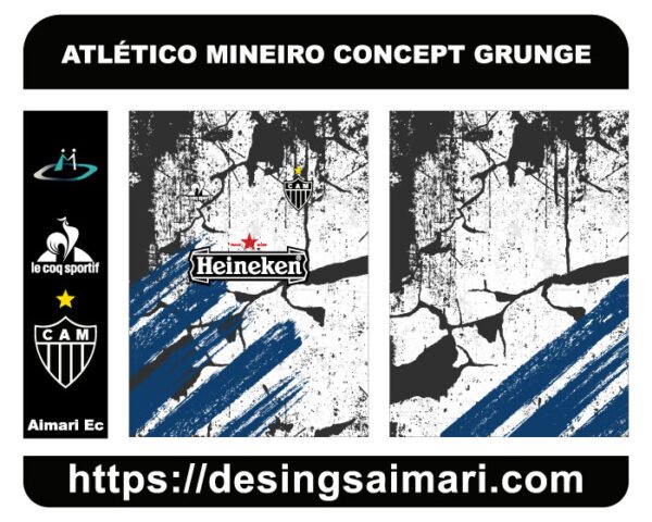 Atl Tico Mineiro Concept Grunge Desings Aimari