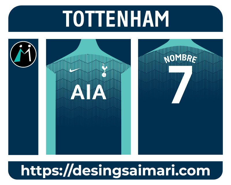 Tottenham Geo Blue Concept Desings Aimari