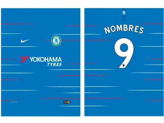 Designs Chelsea Local 2018-19 Vector