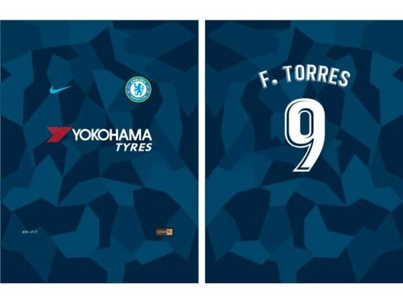 TEMPLATE CAMISETA CHELSEA THIRD 17-18