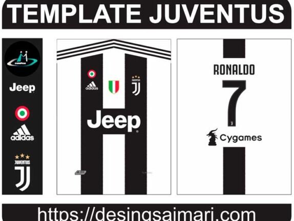 Designs Juventus Local 2018-19 Vector