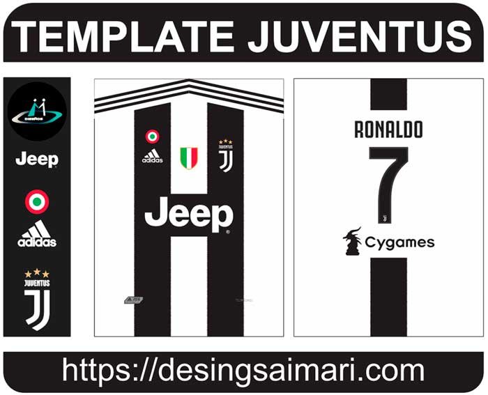 Designs Juventus Local 2018-19 Vector