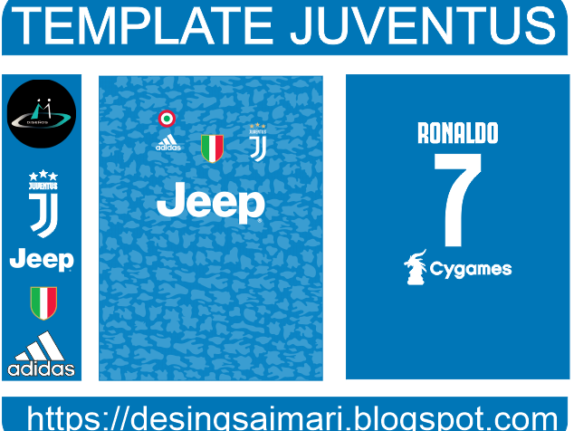 VECTOR JUVENTUS THIRD 2019-20 BLUE