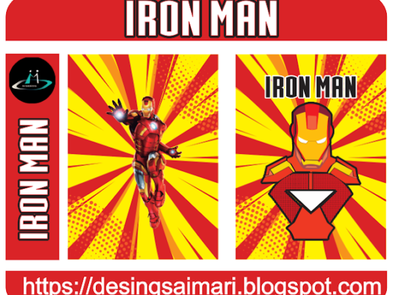 IRON MAN VECTOR TEMPLATE