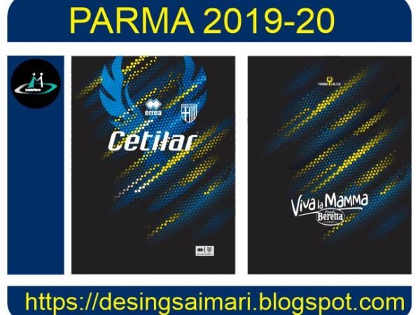 VECTOR CAMISETA PARMA CALCIO 2019-20