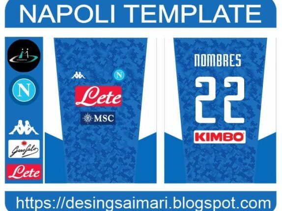 👕 VECTOR UNIFORME NAPOLI 2020