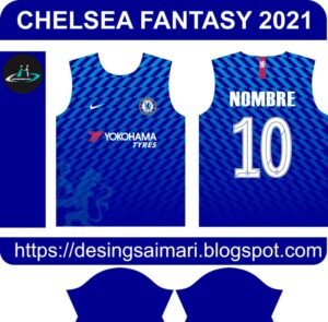 Camiseta Chelsea 2021 Nike Fantasy