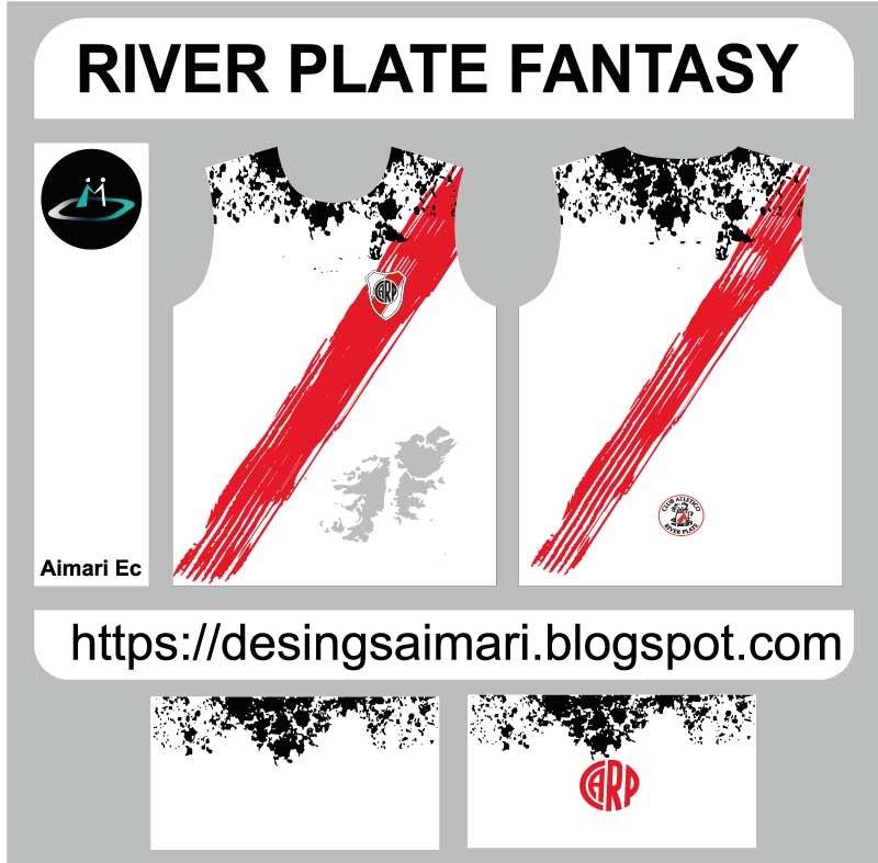 Jersey River Plate Personalizada 2020 Fantasy 002