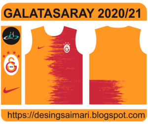 Galatasaray Home 2020 21 vector