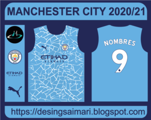 Manchester City Home KIT 2020-21