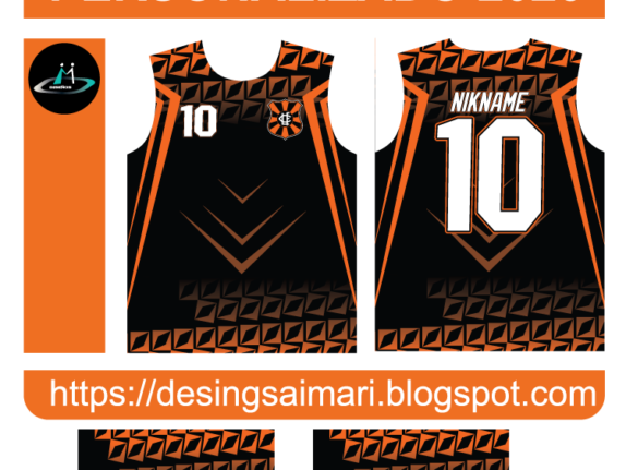 Uniforme personalizado 2020 Naranja y Negro