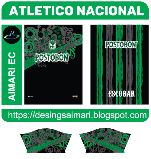 Atlético Nacional Diseño Fantasy 2021