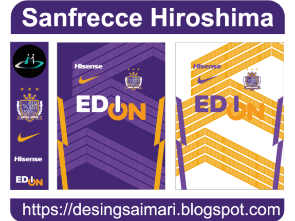 Jersey Sanfrecce Hiroshima 2020 Vector