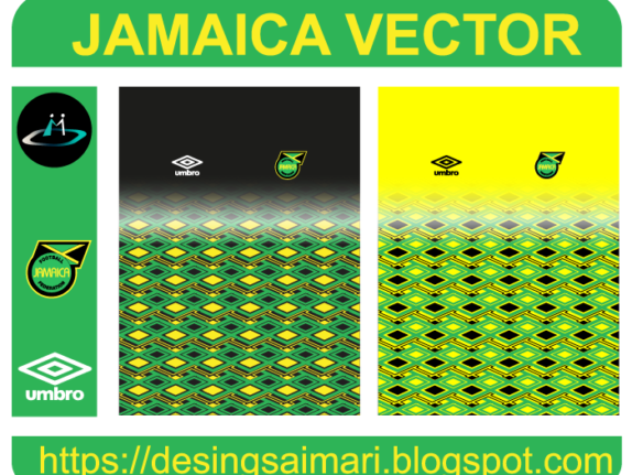 Camiseta Jamaica Umbro Vector Gratis