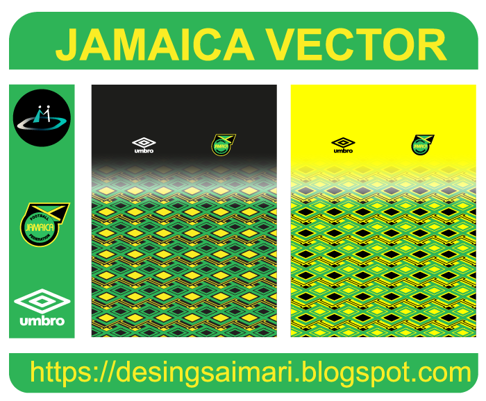 Camiseta Jamaica Umbro Vector Gratis