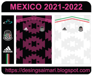 Camiseta Selección México 2021-2021 (Vector Free)