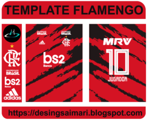Uniforme Flamengo 2021 Desing Fantasy (Vector)