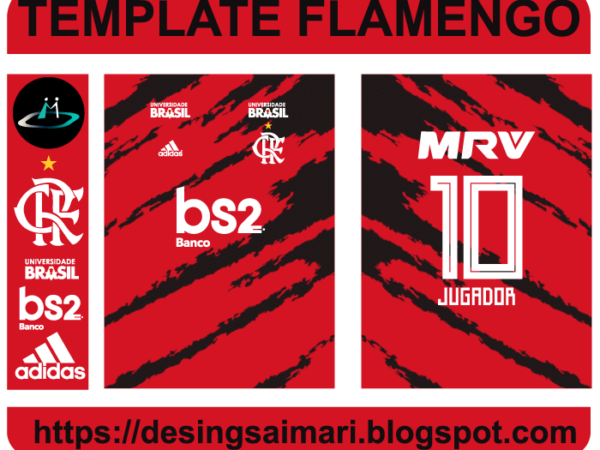 Uniforme Flamengo 2021 Desing Fantasy (Vector)