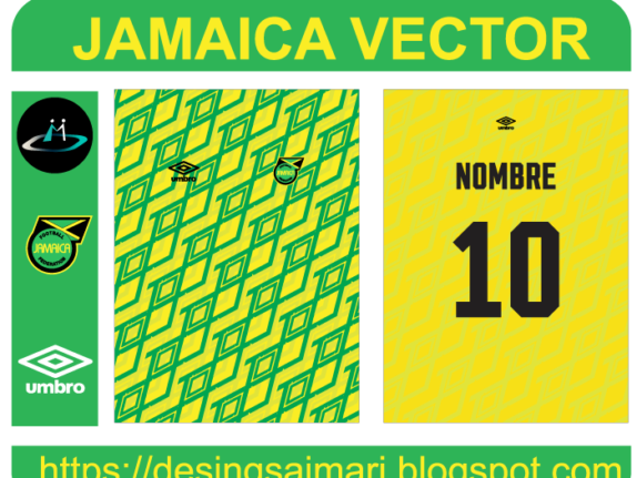 Uniforme Jamaica 2021 Fantasy (Vector)