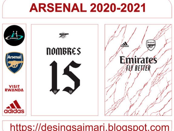 Vector Camiseta Arsenal Away 2020-21