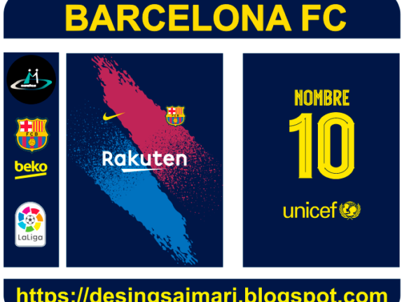 Barcelona Training 2019/2020 Vector Free Download