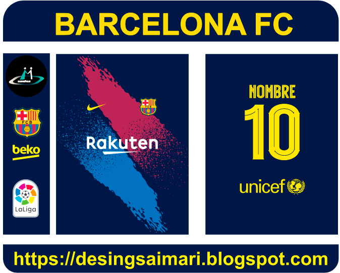 Barcelona Training 2019/2020 Vector Free Download