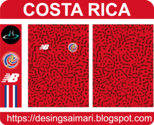 Camiseta Costa Rica 2021 (Vector free)