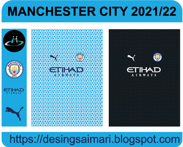 Manchester City 2021-2022 Fantasy (Vector free Download)