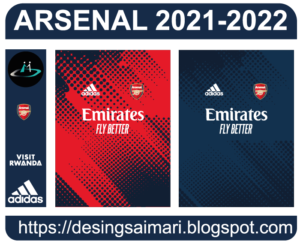 Arsenal 2021-22 Fantasy II (Vector Free Download)
