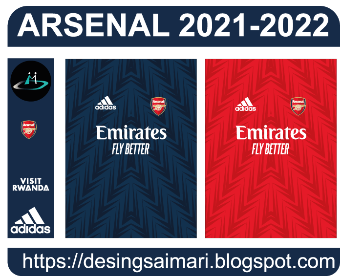 Arsenal 2021-22 Fantasy Vector Free Download