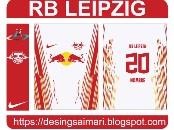 RB Leipzig 2020-21 (Vector de camiseta de fútbol)