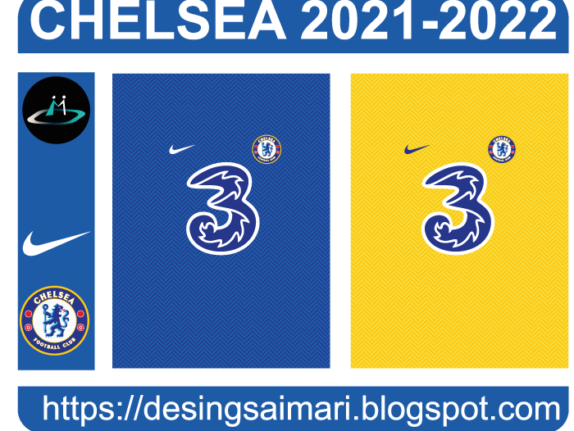 Chelsea FC 2020/21 home Vector