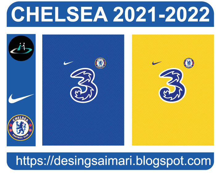 Chelsea FC 2020/21 home Vector