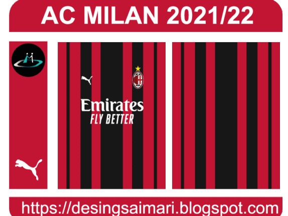 Ac Milan 2021-22 Vector Free Donwload