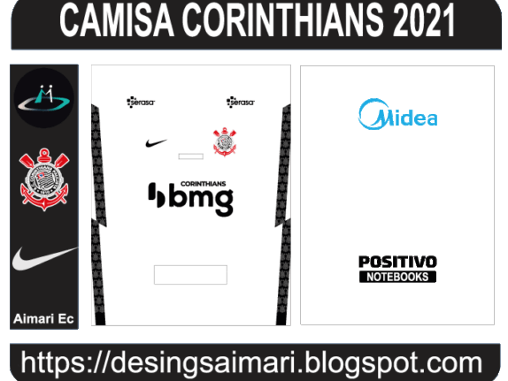 Camisa Corinthians 2021