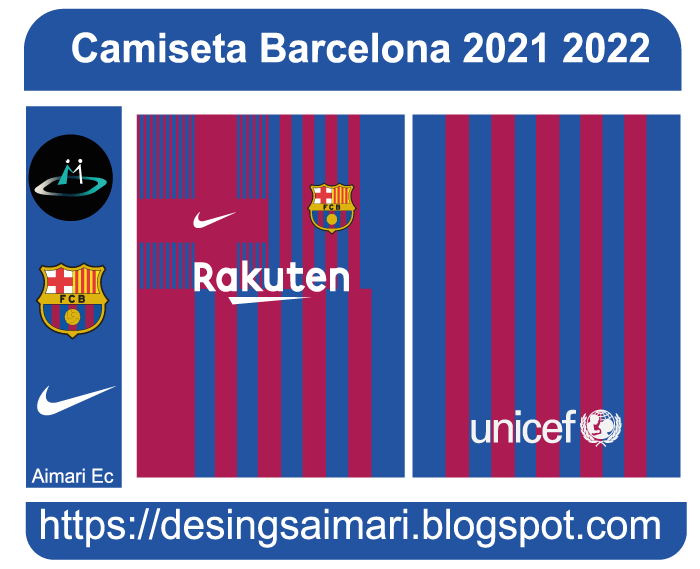 Camiseta Barcelona 2021 2022