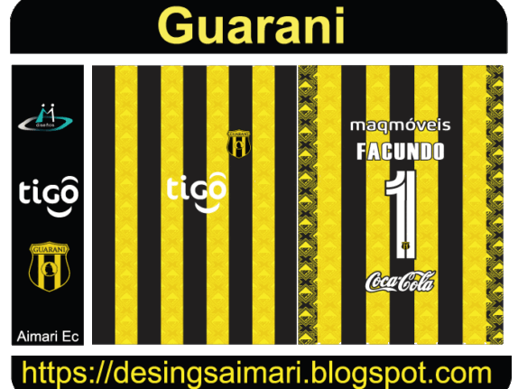 Camiseta de Guarani 2021