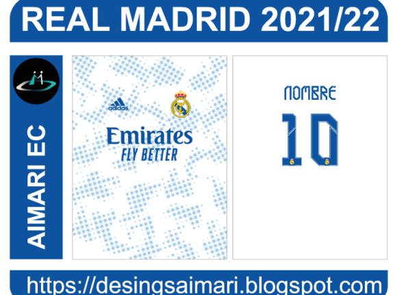 Real Madrid 2021-22 Fantasy vector free download