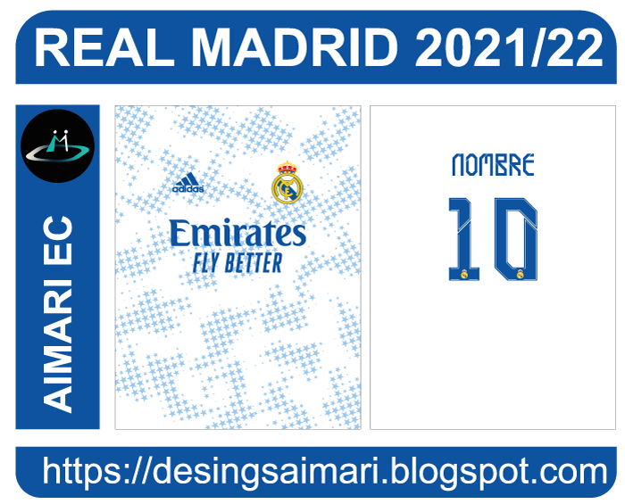 Real Madrid 2021-22 Fantasy vector free download