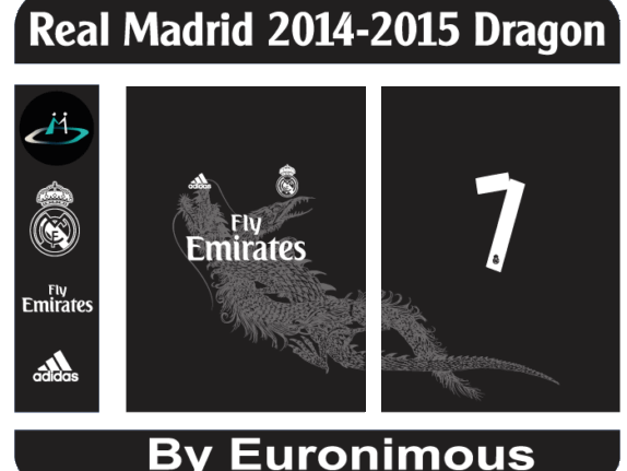 Real Madrid Dragon 2014 2015 By Euronimous