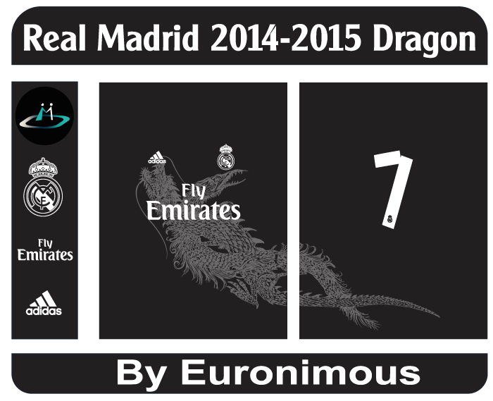 Real Madrid Dragon 2014 2015 By Euronimous