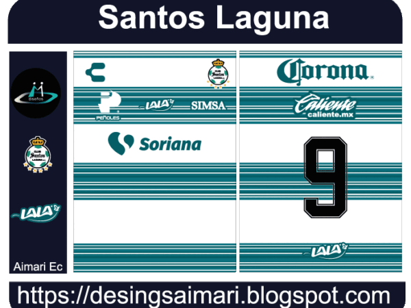 Camiseta Santos Laguna