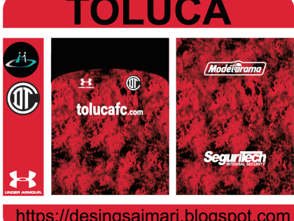 Toluca FC 2020-21 (Vector free Download)