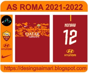 As Roma 2021 22 Away concept